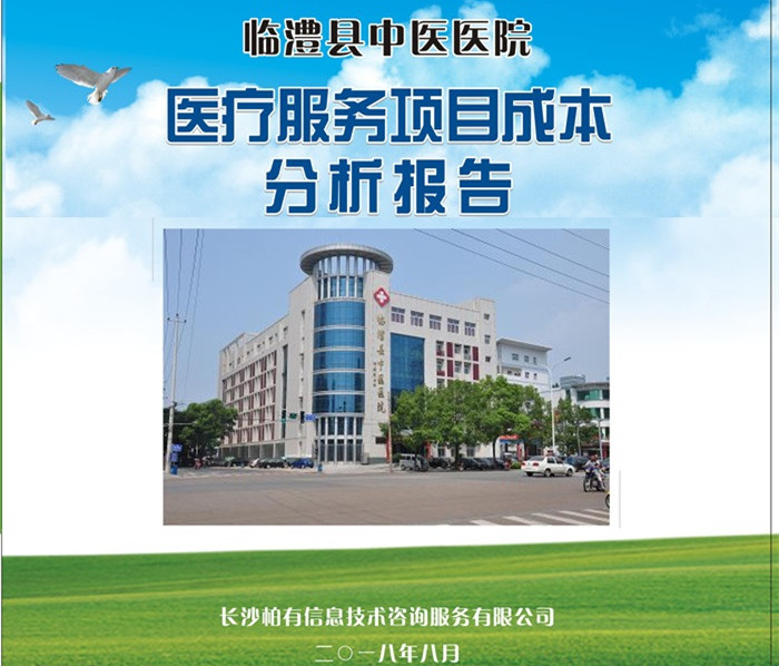 临澧县中医医院成本分析